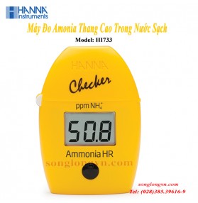 Máy Đo Amonia Thang Cao Trong Nước Sạch HI733 Hanna
