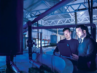 Nuôi cá hồi tích hợp tại Thụy Điển